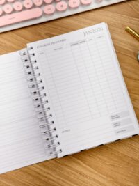 Miolo Agenda Semanal Neutra – 2026 (Estúdio G19) - Imagem 8