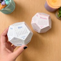 2026 - Calendário 12 lados - Imagem 3