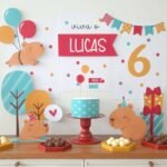 Capivara - Kit Festa Mesa Posta