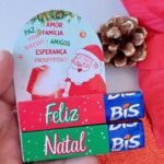 PDF Card Bis Duplo Feliz Natal - Papai Noel