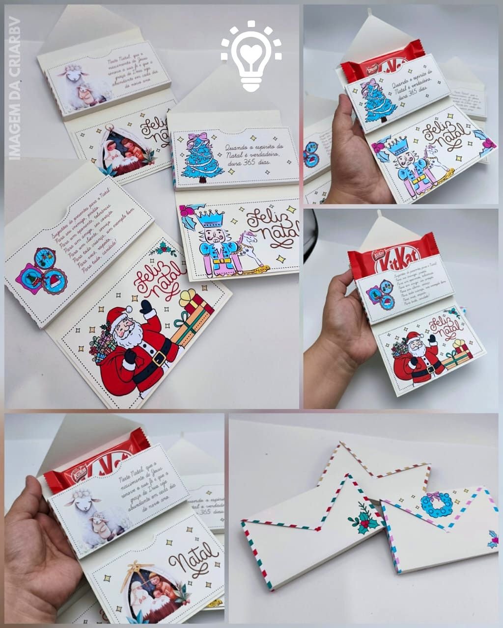 Cartas Kitkat de Natal (1) Cartas Kitkat de Natal - Imagem 1