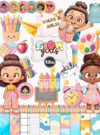 Escolar 2026 – Combão Ilustrações Menina e Menino (Tita) - Imagem 11