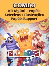 Escolar 2026 – Combão Ilustrações Menina e Menino (Tita) - Imagem 13