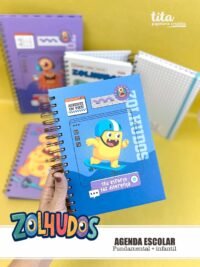 Escolar 2026 – Combão Encadernação Menina e Menino (Tita) - Imagem 17