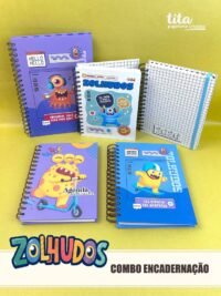 Escolar 2026 – Combão Encadernação Menina e Menino (Tita) - Imagem 4