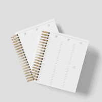 Miolo Agenda Semanal Neutra – 2026 (Estúdio G19) - Imagem 14