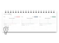 DeskPlanner Cores 2026 (Trilha de Papel) - Imagem 2
