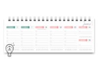 DeskPlanner Cores 2026 (Trilha de Papel) - Imagem 6