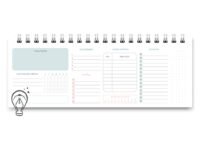 DeskPlanner Cores 2026 (Trilha de Papel) - Imagem 8