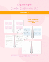 Combo Caderneta Pet (Branco Papel) - Imagem 5