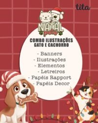 Natal Pets – Combo Cachorro+Gato (Tita)