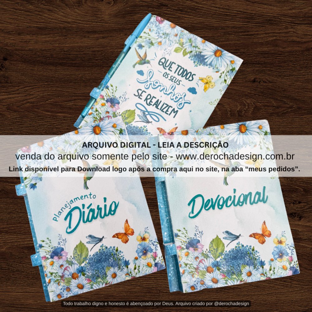 large (13) Devocional, Planejamento diário e bloco de anotações - Imagem 1