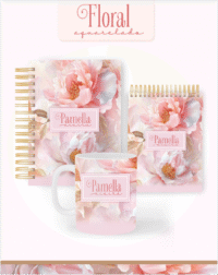 Floral Aquarelado Clean – Agendas | Planners 2026 (Pamella)