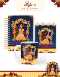 Bela e a Fera – Agendas | Planners 2026 (Pamella)