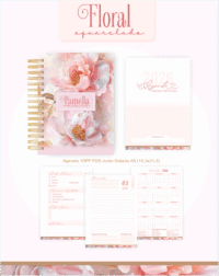 Floral Aquarelado Clean – Agendas | Planners 2026 (Pamella) - Imagem 3