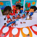 3 Palavrinhas Menino - Kit Festa