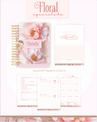 Floral Aquarelado Clean – Agendas | Planners 2026 (Pamella) - Imagem 4
