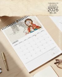 PDF Calendário de parede Santinhos A4 (Carinas Paper) - Imagem 6