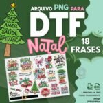 Arquivo para DTF (parte2) Frases – Natal 2025 (Pandoca)