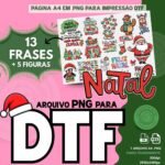 Arquivo para DTF (parte3) Frases – Natal 2025 (Pandoca)