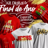 Camisetas Final de Ano (Abacaxi Sublimatico)