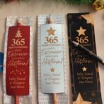 Card e adesivo lápis - Natal 2025