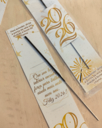 Card Vela Chuva de EstrelinhasSparkles - Natal 2025 - Imagem 5