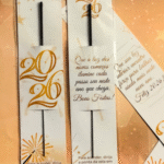 Card Vela Chuva de EstrelinhasSparkles - Natal 2025