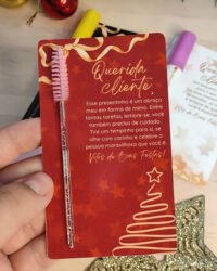 Cards Mimos Gerais + Adesivo Lip Gloss -Natal 2025 - Imagem 2