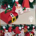 Kit Caixas Natal Papai Noel