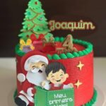 Meu Primeiro Natal Menino - Topo de Bolo