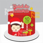Natal da Laura - Topo de Bolo
