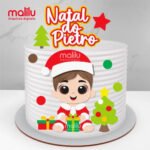Natal do Pietro - Topo de Bolo