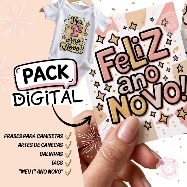 Pack FELIZ ANO NOVO! (Pandoca) Pack FELIZ ANO NOVO! (Pandoca) - Imagem 1