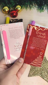 Cards Mimos Gerais + Adesivo Lip Gloss -Natal 2025 - Imagem 9