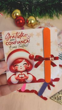 Cards escovinha cílios e mini lixa - Natal 2025 - Imagem 27