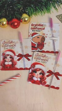 Cards escovinha cílios e mini lixa - Natal 2025 - Imagem 25