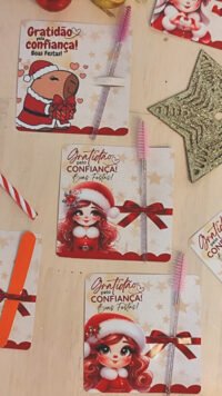 Cards escovinha cílios e mini lixa - Natal 2025 - Imagem 33