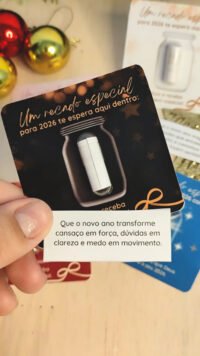 Card e pílula Frases motivacionais e versículos - Natal 2025 - Imagem 22