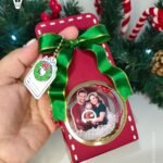 Suporte Para Bola Acrílica Natalina Luxo