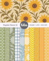 Alma de Girassol - Combo de Papéis - Imagem 7