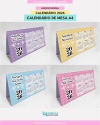 Mini Combo Calendário Fofos 2026 - Imagem 4