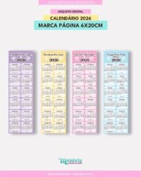 Mini Combo Calendário Fofos 2026 - Imagem 5
