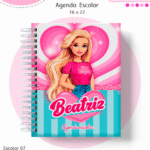 Barbie – Kit Escolar 2026 (Lina Criativa)