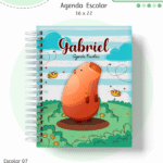 Capivara – Kit Escolar 2026 (Lina Criativa)
