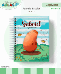 Capivara – Kit Escolar 2026 (Lina Criativa)