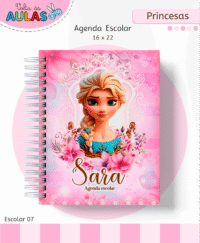 Princesas – Kit Escolar 2026 (Lina Criativa)