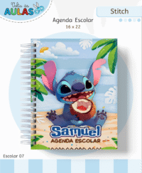 Stitch – Kit Escolar 2026 (Lina Criativa)