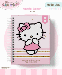 Hello Kitty – Kit Escolar 2026 (Lina Criativa)
