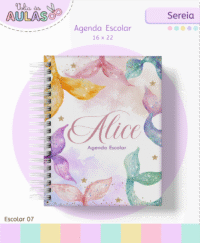 Sereia – Kit Escolar 2026 (Lina Criativa)